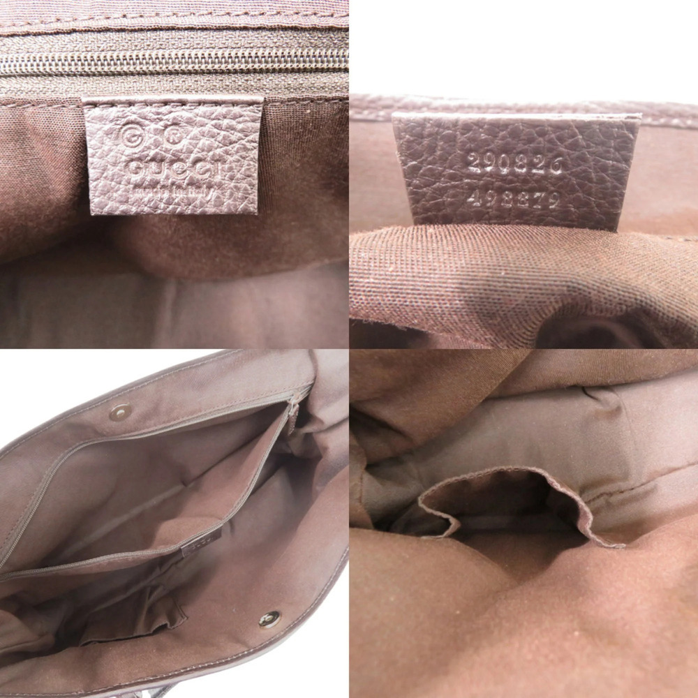 GUCCI Authentic Brown Canvas Tote Bag - Picture 7 of 8